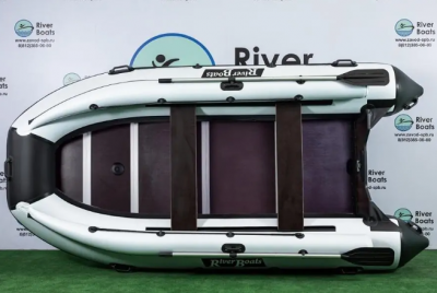 Лодка под мотор ПВХ RiverBoats RB-390 фальшборт
