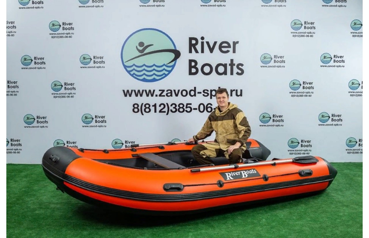 RiverBoats RB 410 Киль + алюминиевый пол